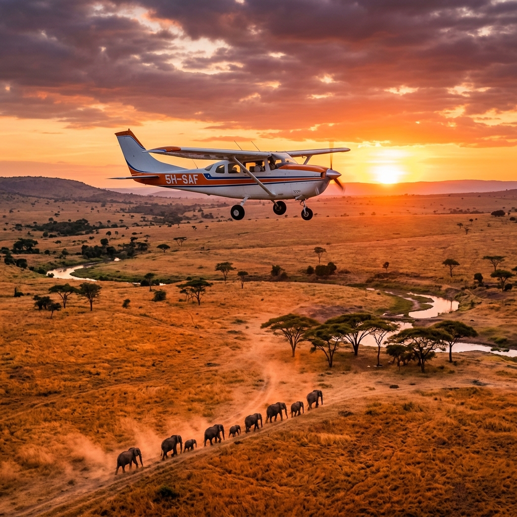 safari flight image